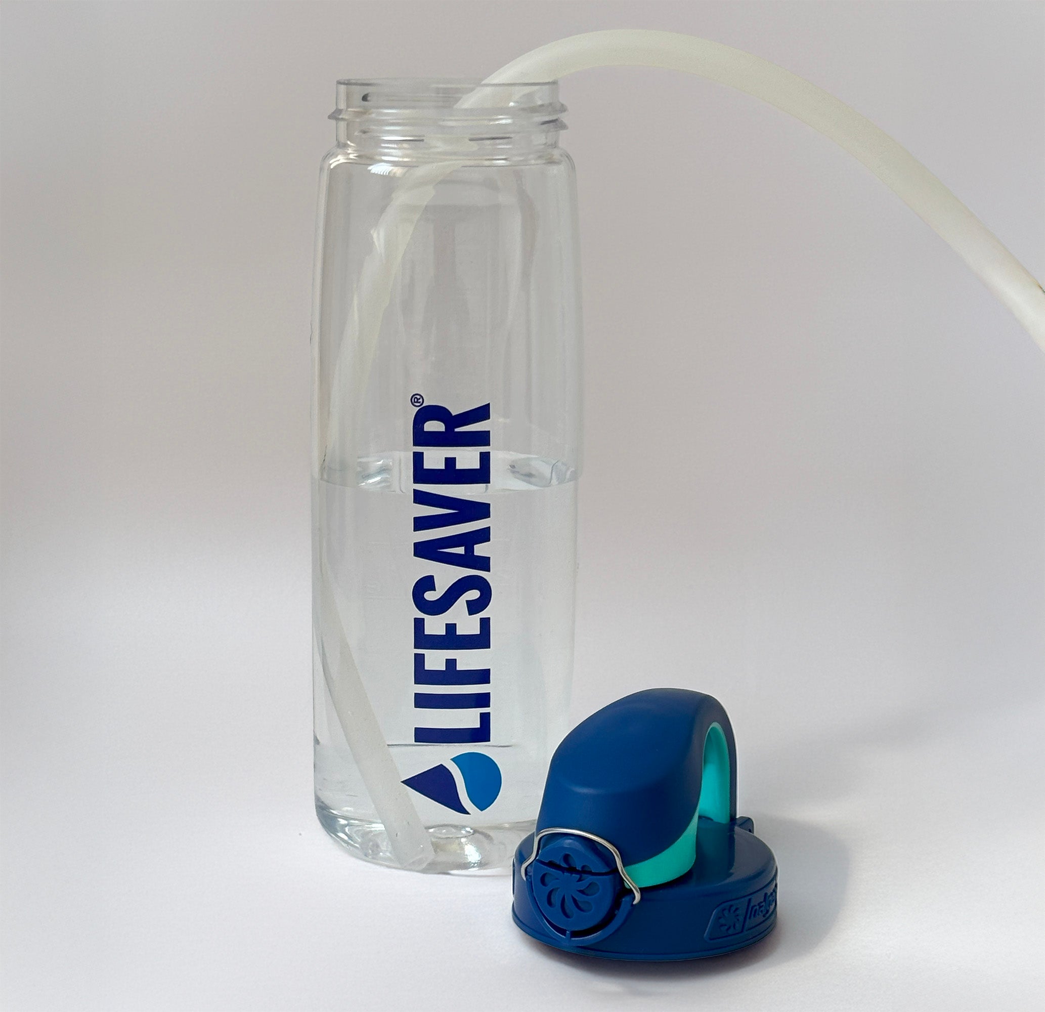 LifeSaver Nalgene botte being filed via a LifeSaver Wayfarer hose