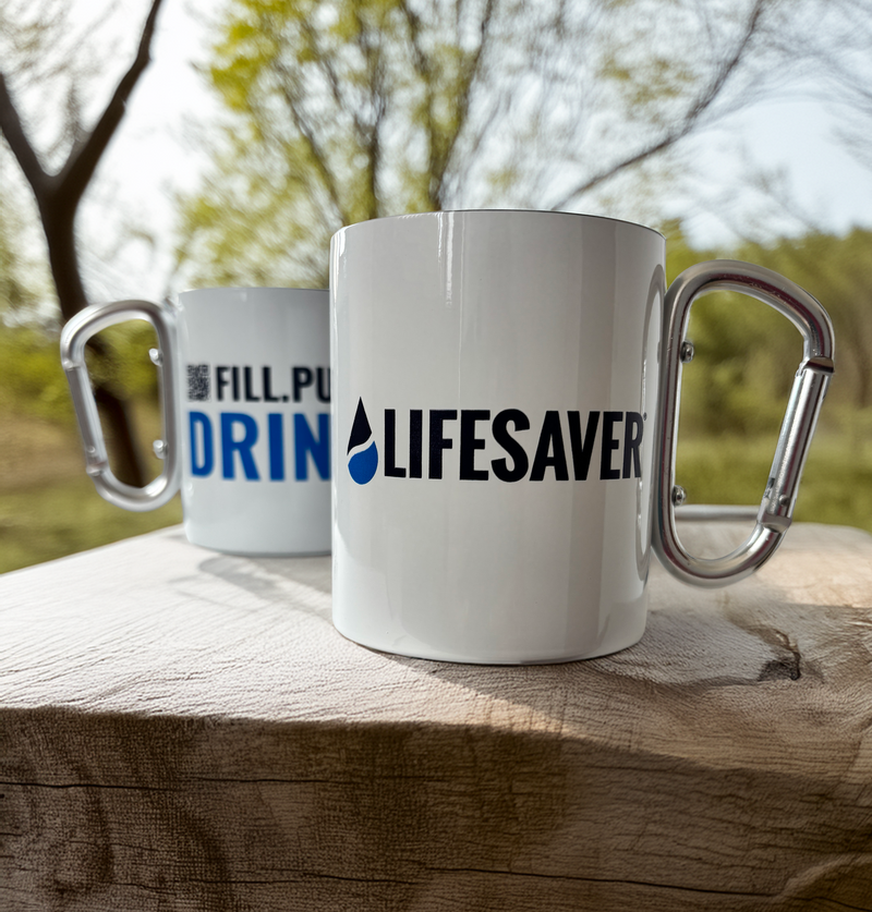 Load image into Gallery viewer, LifeSaver Camping Mug
