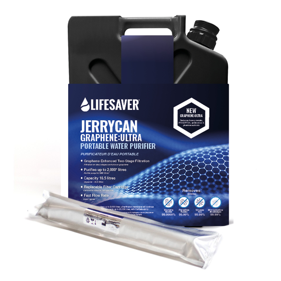 LifeSaver Jerrycan Graphene:Ultra Virus Emergency Pack