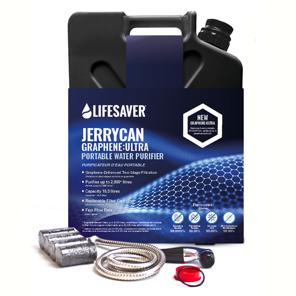 LifeSaver Jerrycan Graphene:Ultra Family Emergency Pack
