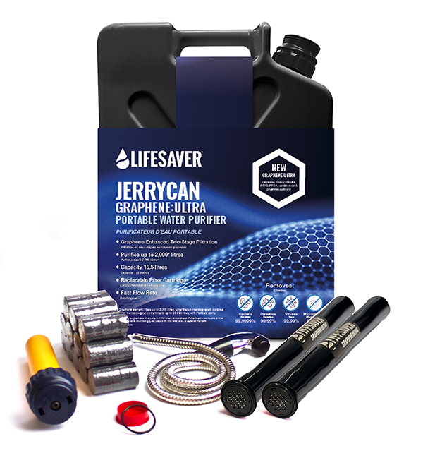 LifeSaver Jerrycan Graphene:Ultra Ultimate Emergency Pack